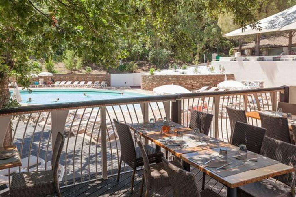 Les Restanques Maison 14 Chenes Grimaud Bagian luar foto