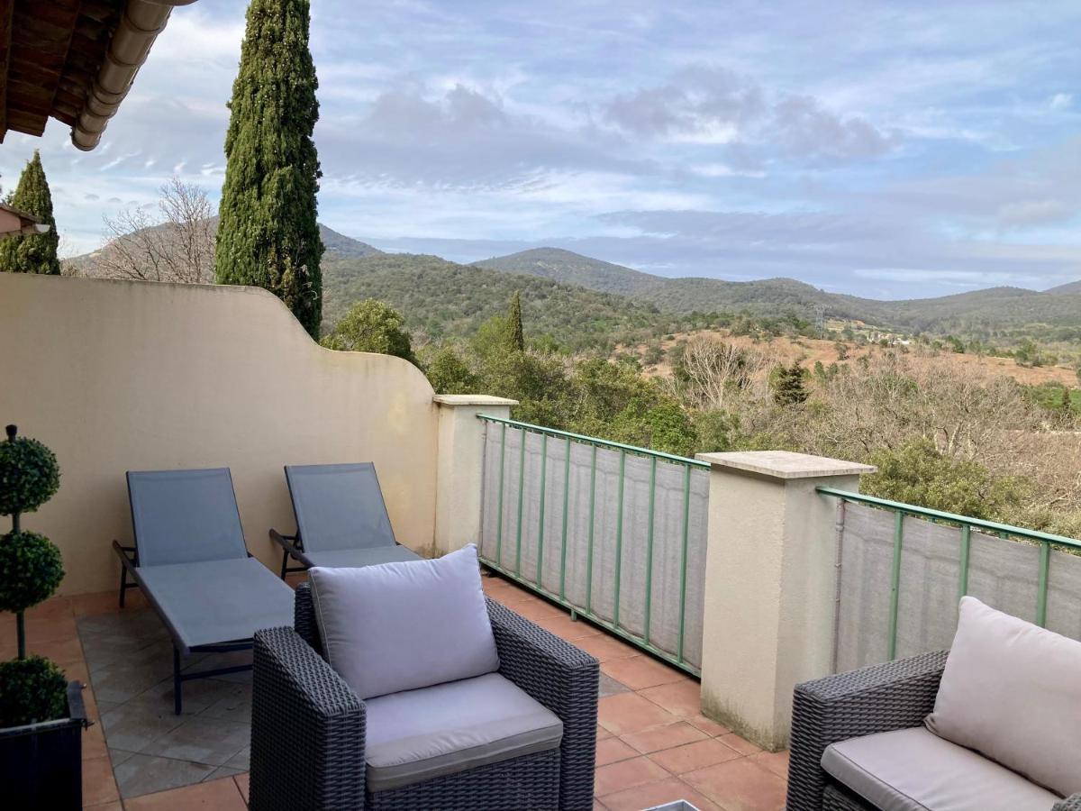 Les Restanques Maison 14 Chenes Grimaud Bagian luar foto